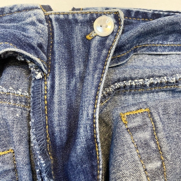 Zana di Women Vintage Blue Jeans Plus Size 26 High Rise Belted Straight Leg NWT - Picture 13 of 16